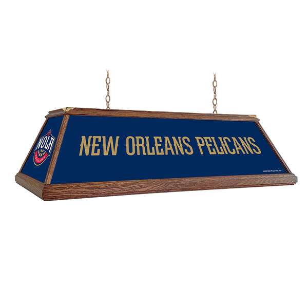 New Orleans Pelicans: Premium Wood Pool Table Light