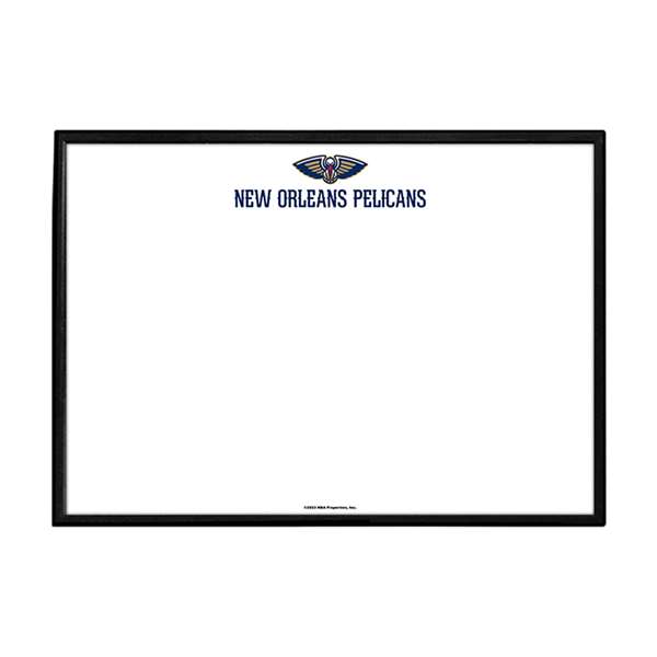 New Orleans Pelicans: Framed Dry Erase Wall Sign