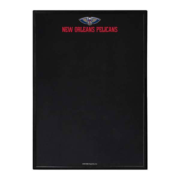 New Orleans Pelicans: Framed Chalkboard