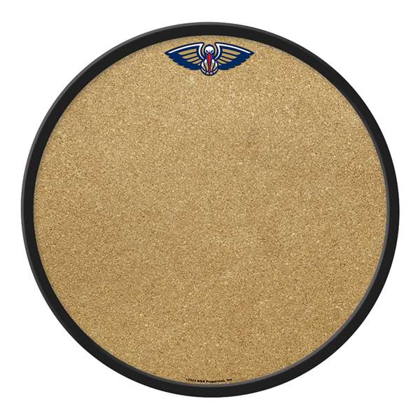 New Orleans Pelicans: Modern Disc Cork Board