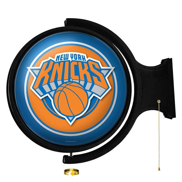 New York Knicks: Original Round Rotating Lighted Wall Sign    