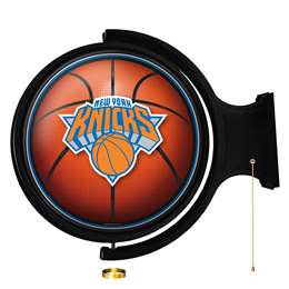 New York Knicks: Basketball - Original Round Rotating Lighted Wall Sign