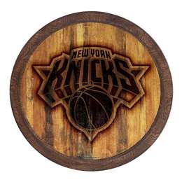 New York Knicks: "Faux" Barrel Top Sign