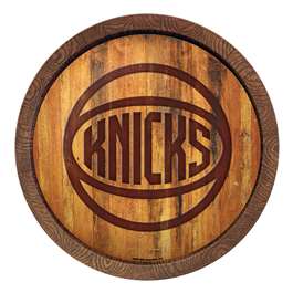 New York Knicks: Logo - "Faux" Barrel Top Sign