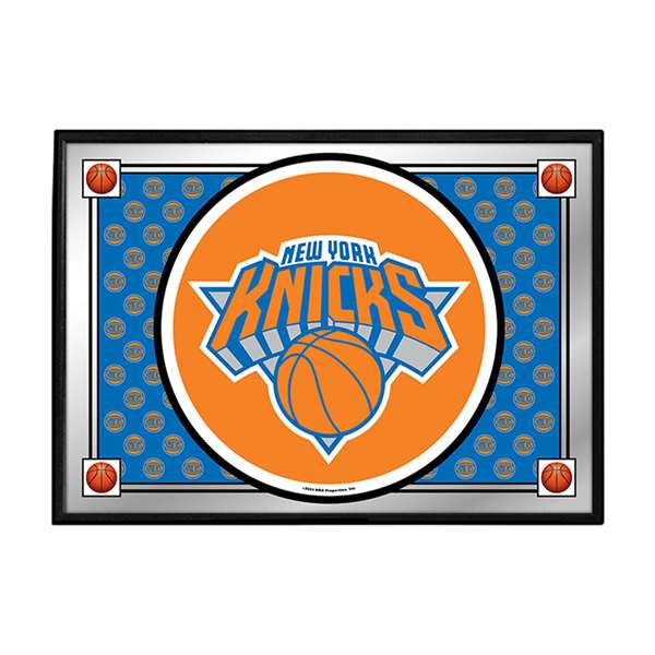 New York Knicks: Team Spirit - Framed Mirrored Wall Sign