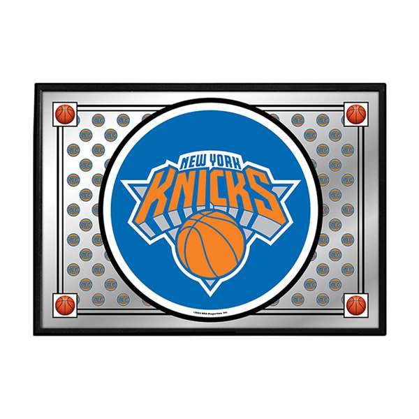 New York Knicks: Team Spirit - Framed Mirrored Wall Sign