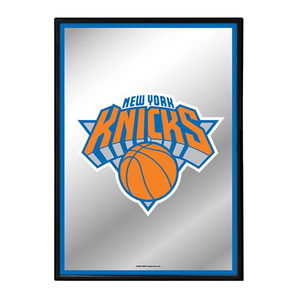 New York Knicks: Framed Mirrored Wall Sign