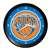 New York Knicks: Ribbed Frame Wall Clock
