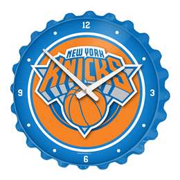 New York Knicks: Bottle Cap Wall Clock
