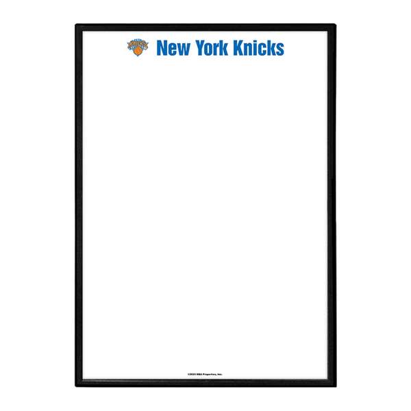 New York Knicks: Framed Dry Erase Wall Sign