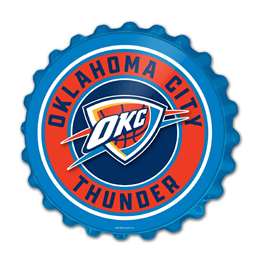 Oklahoma City Thunder: Bottle Cap Wall Sign