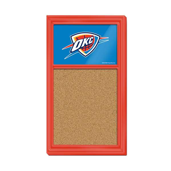 Oklahoma City Thunder: Cork Note Board