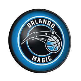 Orlando Magic: Round Slimline Lighted Wall Sign