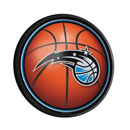 Orlando Magic: Basketball - Round Slimline Lighted Wall Sign