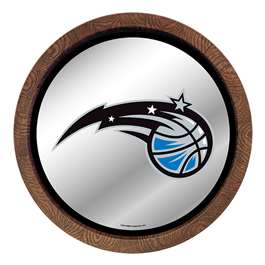 Orlando Magic: "Faux" Barrel Top Mirrored Wall Sign