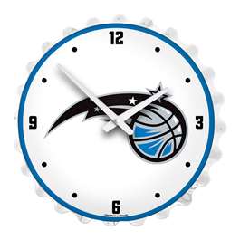 Orlando Magic: Bottle Cap Lighted Wall Clock