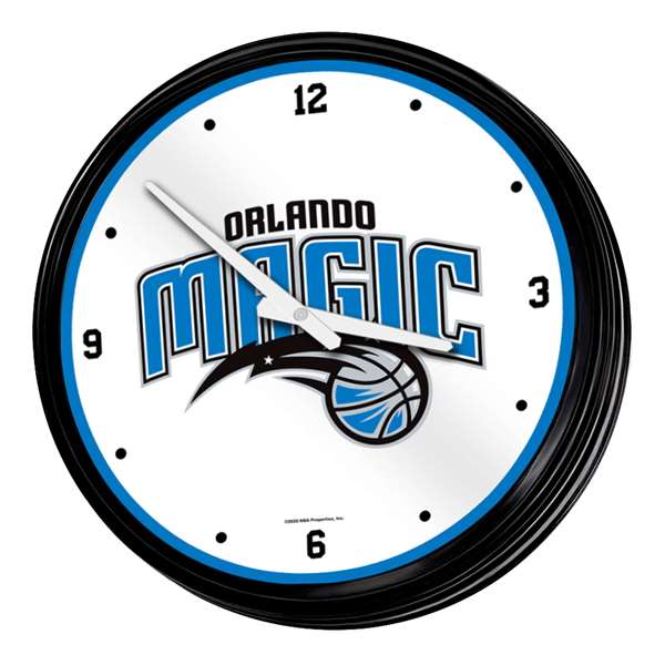 Orlando Magic: Retro Lighted Wall Clock