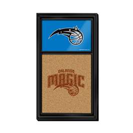 Orlando Magic: Dual Logo - Cork Note Board
