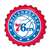 Philadelphia 76ers: Bottle Cap Wall Sign