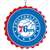 Philadelphia 76ers: Bottle Cap Dangler