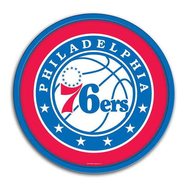 Philadelphia 76ers: Modern Disc Wall Sign