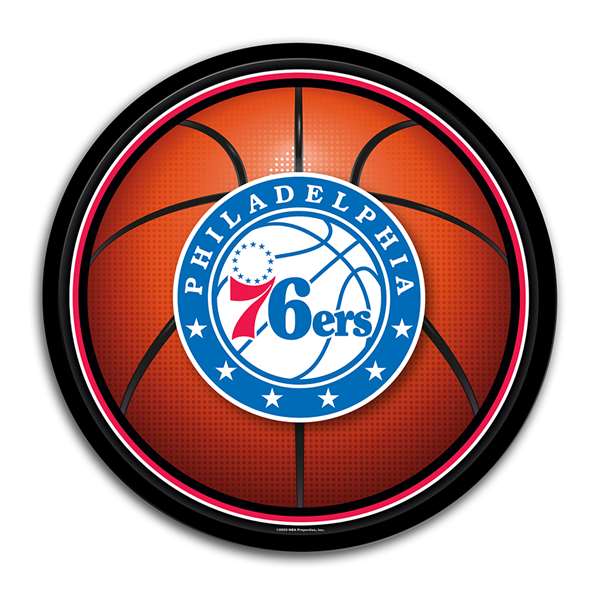 Philadelphia 76ers: Basketball - Modern Disc Wall Sign