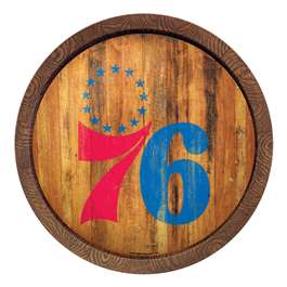 Philadelphia 76ers: "Faux" Barrel Top Sign