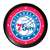 Philadelphia 76ers: Ribbed Frame Wall Clock