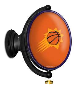 Phoenix Suns: Original Oval Rotating Lighted Wall Sign