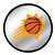 Phoenix Suns: Modern Disc Mirrored Wall Sign