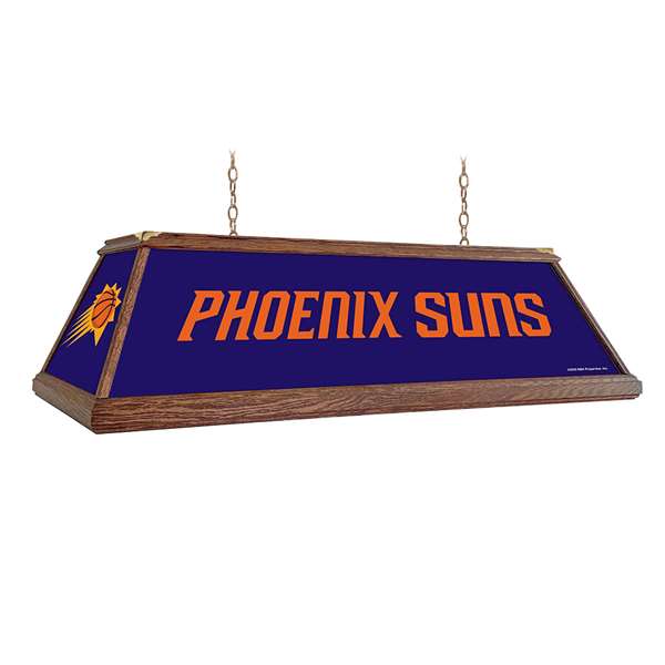 Phoenix Suns: Premium Wood Pool Table Light