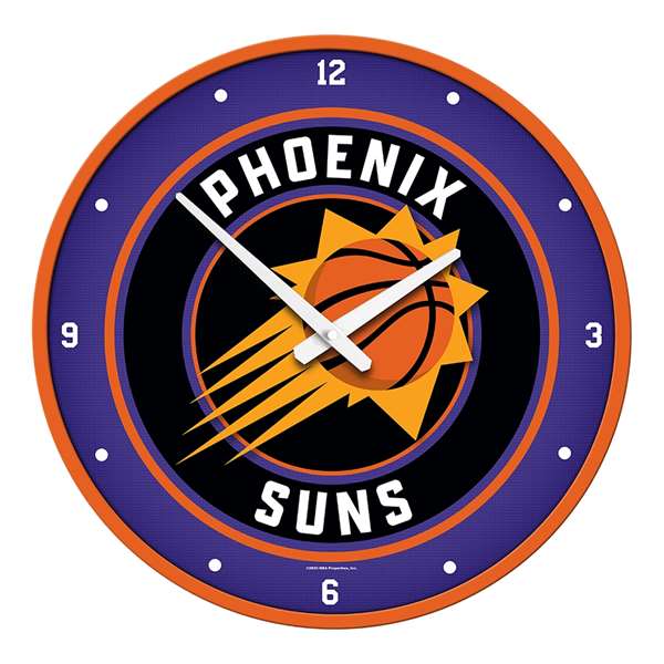 Phoenix Suns: Modern Disc Wall Clock