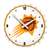Phoenix Suns: Bottle Cap Lighted Wall Clock