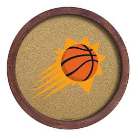 Phoenix Suns: "Faux" Barrel Framed Cork Board