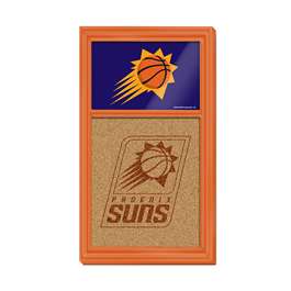 Phoenix Suns: Dual Logo - Cork Note Board