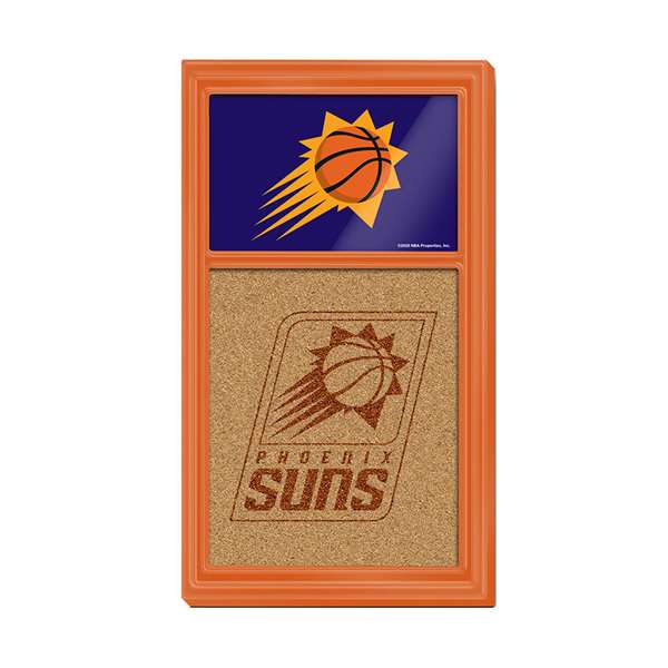 Phoenix Suns: Dual Logo - Cork Note Board
