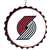 Portland Trail Blazers: Bottle Cap Dangler