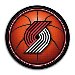Portland Trail Blazers: Basketball - Modern Disc Wall Sign