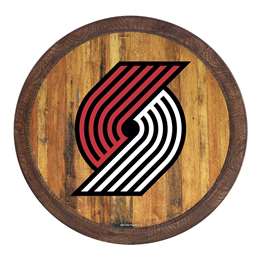 Portland Trail Blazers: "Faux" Barrel Top Sign