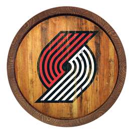 Portland Trail Blazers: "Faux" Barrel Top Sign