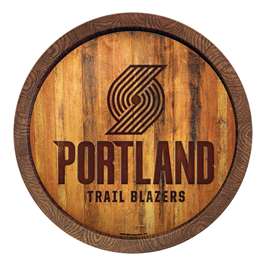 Portland Trail Blazers: Logo - "Faux" Barrel Top Sign