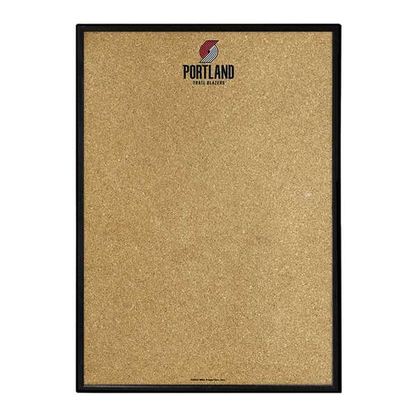 Portland Trail Blazers: Framed Corkboard