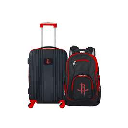 Houston Rockets  Premium 2-Piece Backpack & Carry-On Set L108