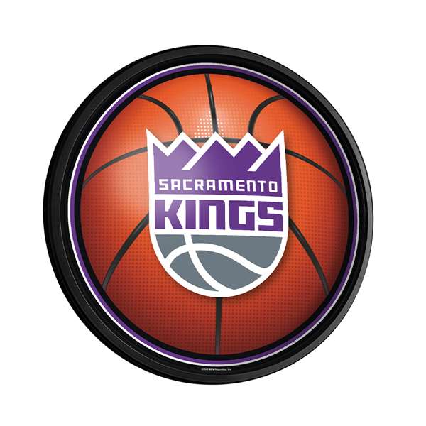 Sacramento Kings: Basketball - Round Slimline Lighted Wall Sign