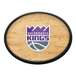 Sacramento Kings: Oval Slimline Lighted Wall Sign