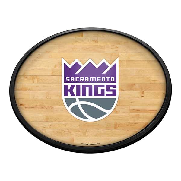 Sacramento Kings: Oval Slimline Lighted Wall Sign