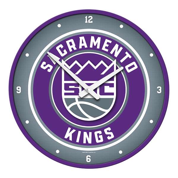 Sacramento Kings: Modern Disc Wall Clock