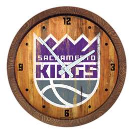 Sacramento Kings: "Faux" Barrel Top Clock