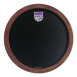 Sacramento Kings: "Faux" Barrel Framed Chalkboard