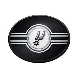 San Antonio Spurs: Oval Slimline Lighted Wall Sign